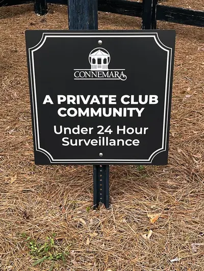 Post & Panel Signs Photo